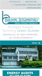 Mobile Screenshot of buildingalternatives.com